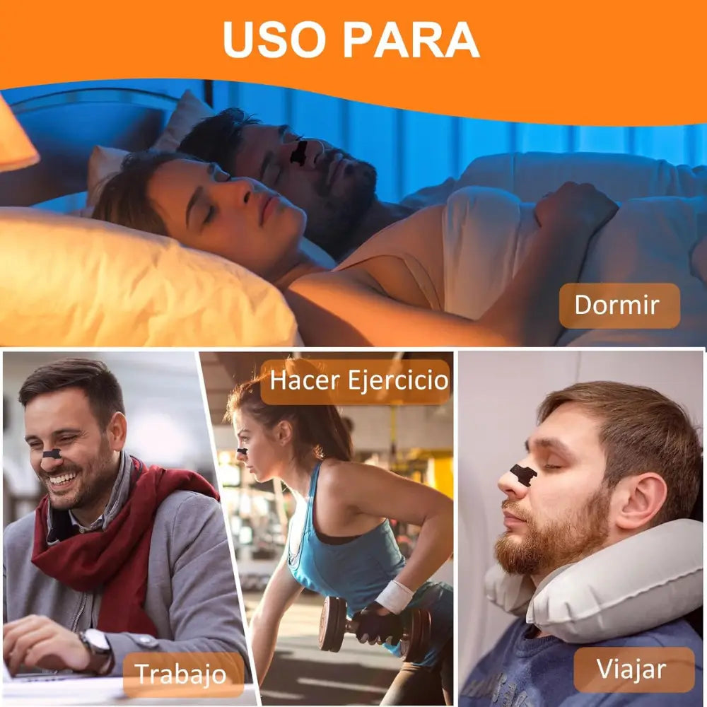 Banda Nasal |“Duerme en paz, respira mejor y deja descansar a los que más quieres”