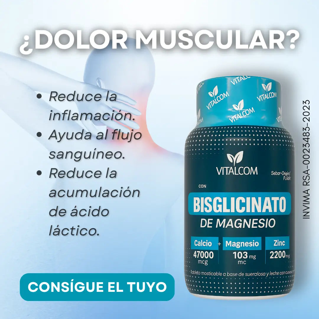 BISGLICINATO DE MAGNESIO PV,CM,ANTV