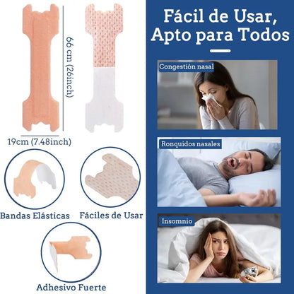 Banda Nasal |“Duerme en paz, respira mejor y deja descansar a los que más quieres”