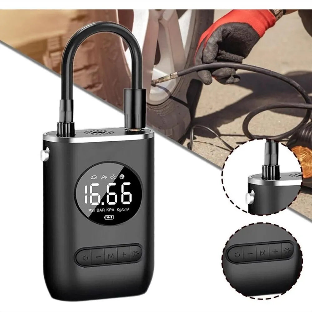 Mini Compresor Digital Portátil- "Tu respaldo donde vayas"