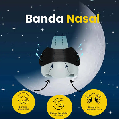 Banda Nasal |“Duerme en paz, respira mejor y deja descansar a los que más quieres”