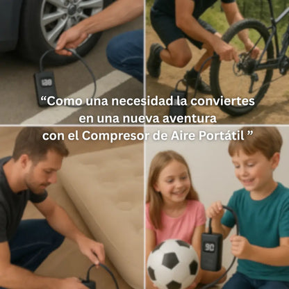 Mini Compresor Digital Portátil- "Tu respaldo donde vayas"