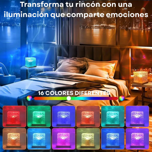 Lámpara boreal:Transforma tu entorno en una experiencia de calma, belleza y seducción